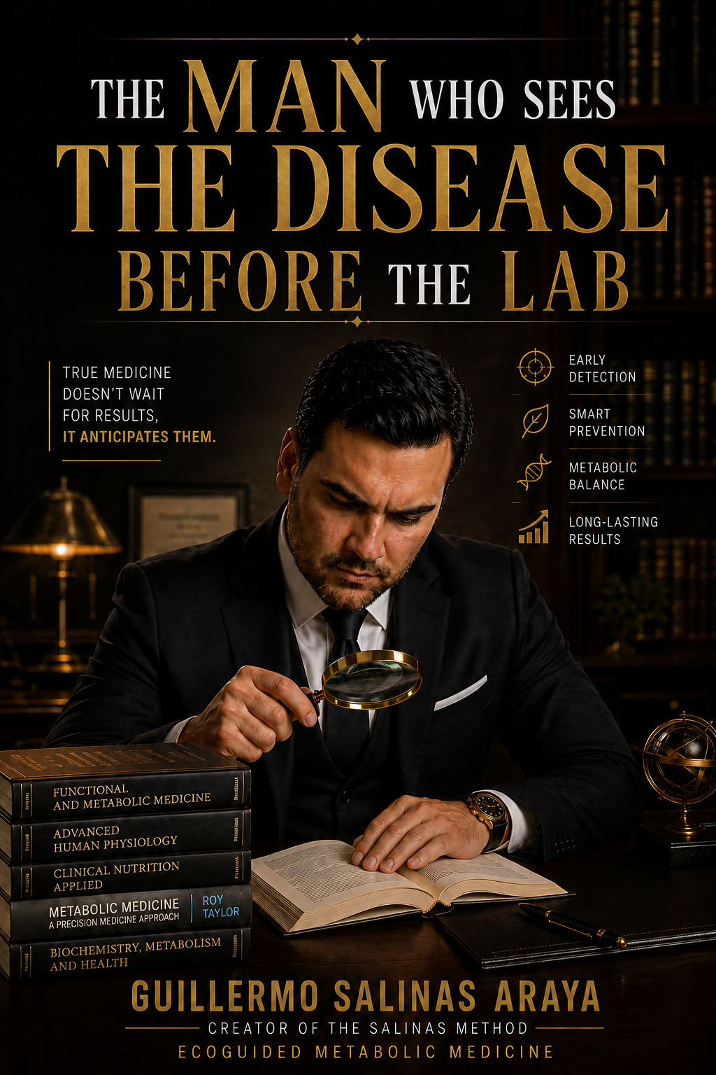The Man Who Sees the Disease Before the Lab